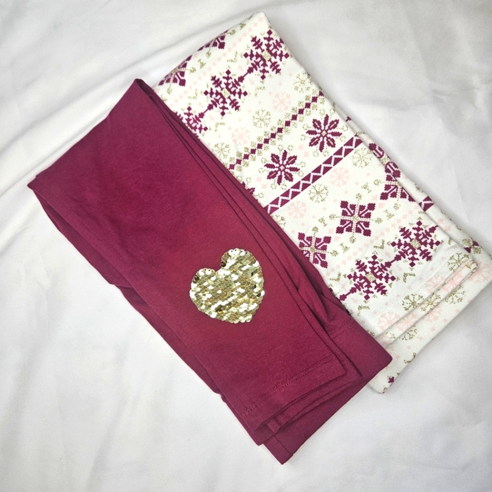 Isaac Mizrahi Leggings Two pair Size 5/6